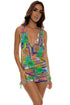 Luli Fama Positano T Back Mini Dress